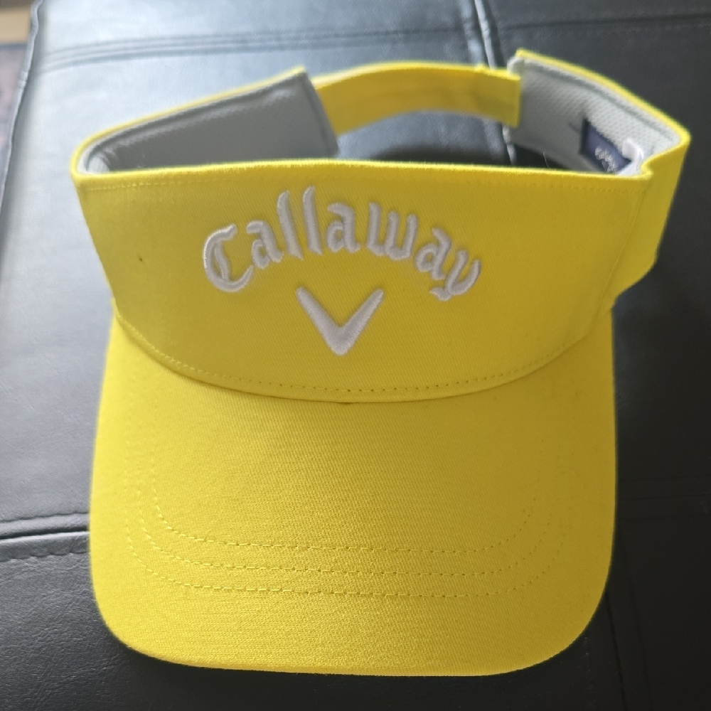 Callaway Bright Yellow Golf Visor